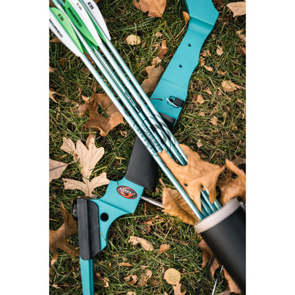 Genesis Original Archery Compound Bow with Adjustable Sizing, Right Handed, Red