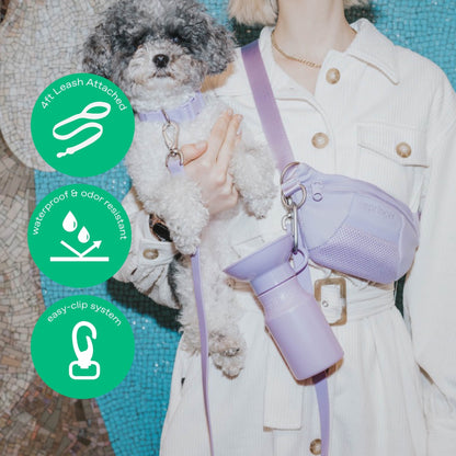 Original Hands - Springland Pets Free Neoprene Dog Walking Bag with 3.25ft Leash - Angler's Pro Tackle & Outdoors