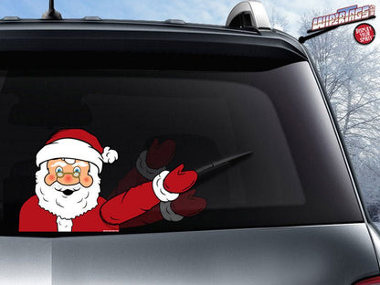 ORIGINAL Santa Claus Waving WiperTag with Decal - Angler's Pro Tackle & Outdoors