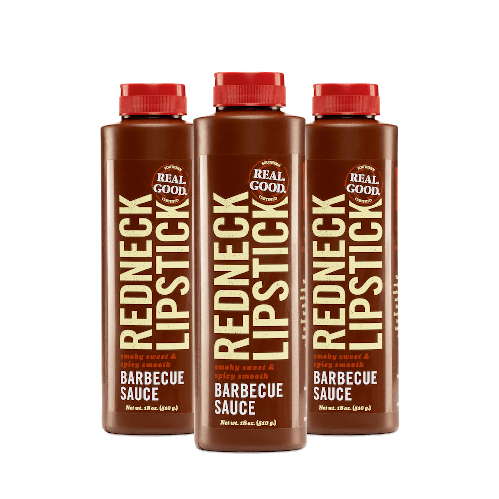 Redneck Lipstick 3-Pack Original Smoky Sweet & Spicy BBQ Sauce