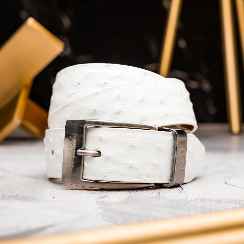 Marco Di Milano Domenico Belt White