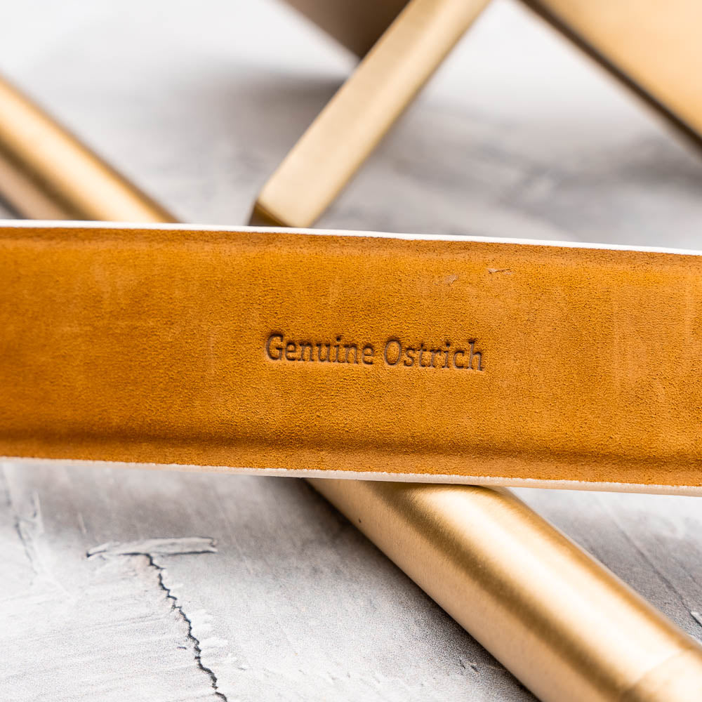 Marco Di Milano Domenico Belt White