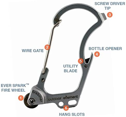 Outdoor Element Firebiner (Specialty Versions) - Angler's Pro Tackle & Outdoors