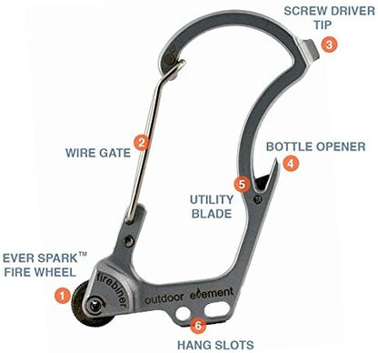 Outdoor Element Firebiner (Specialty Versions) - Angler's Pro Tackle & Outdoors