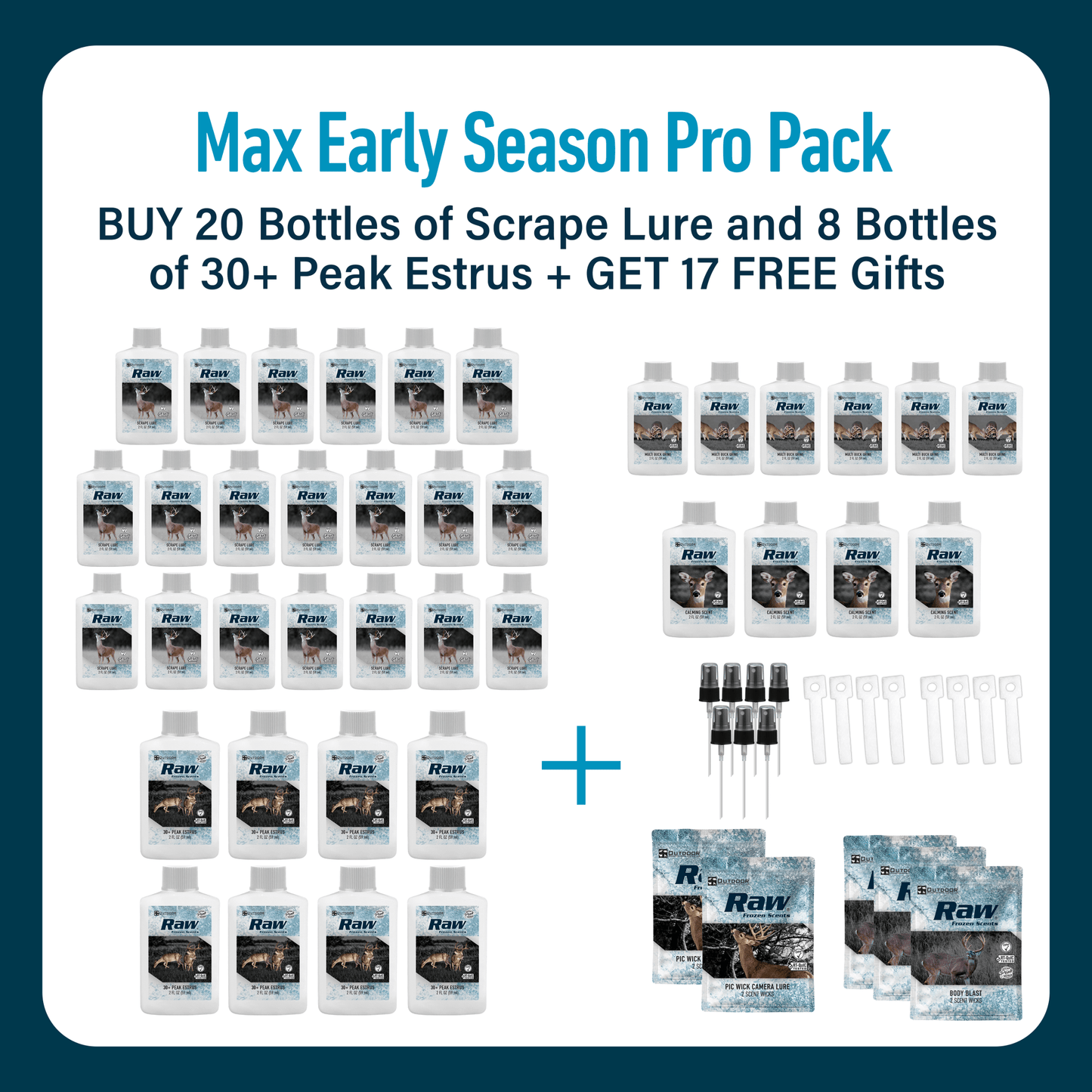 Outdoor Hunting Lab Early Season Pro Packs - Angler's Pro Tackle & Outdoors