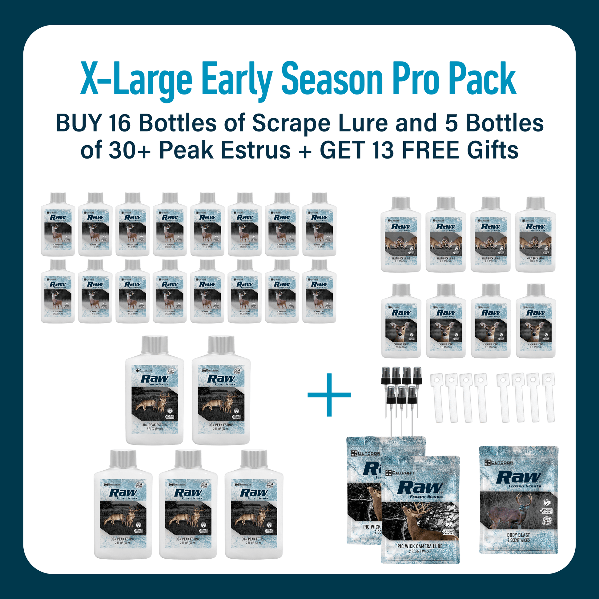 Outdoor Hunting Lab Early Season Pro Packs - Angler's Pro Tackle & Outdoors