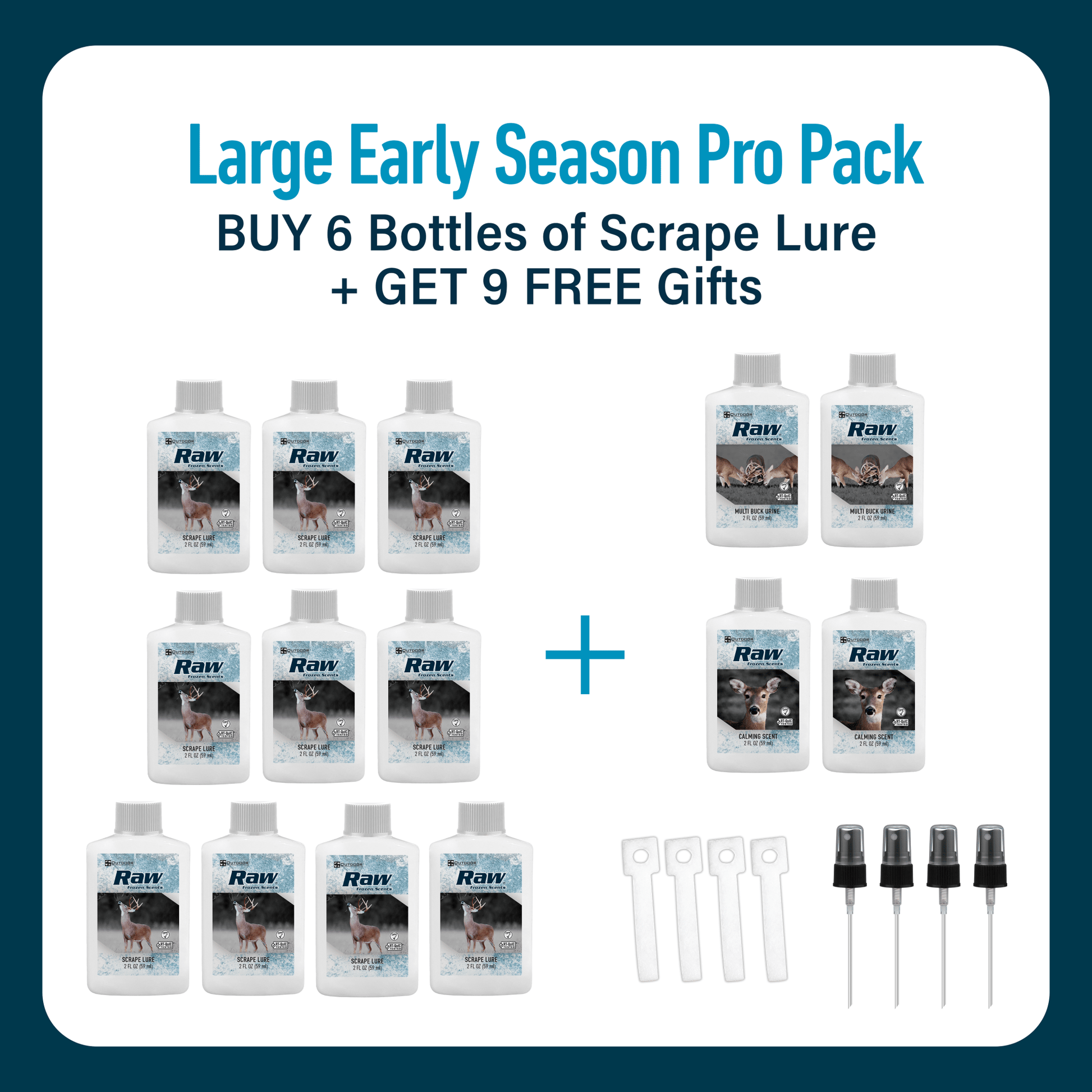 Outdoor Hunting Lab Early Season Pro Packs - Angler's Pro Tackle & Outdoors