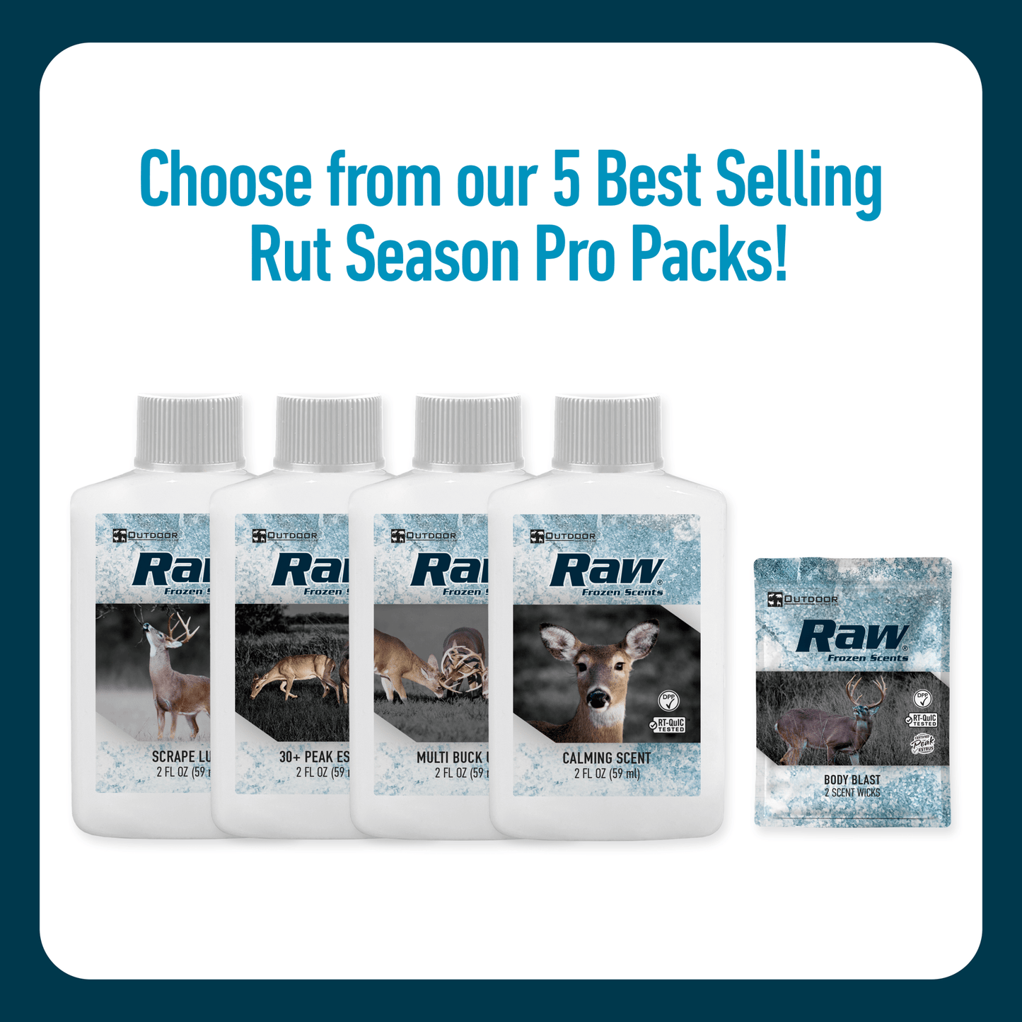 Outdoor Hunting Lab Rut Season Pro Packs - Angler's Pro Tackle & Outdoors