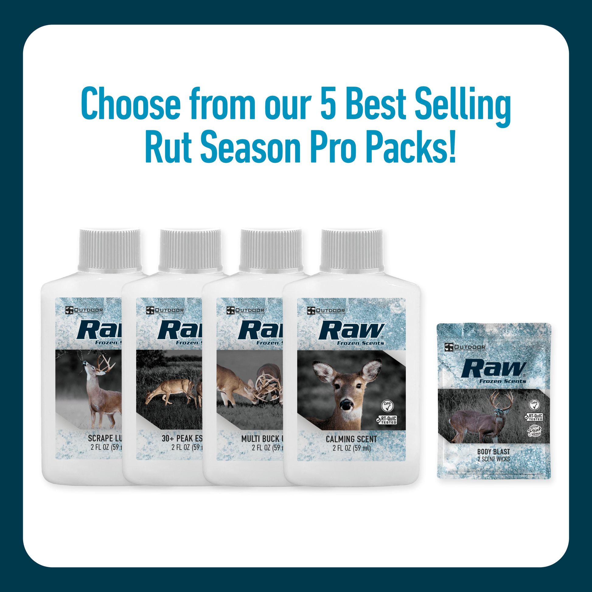 Outdoor Hunting Lab Rut Season Pro Packs - Angler's Pro Tackle & Outdoors