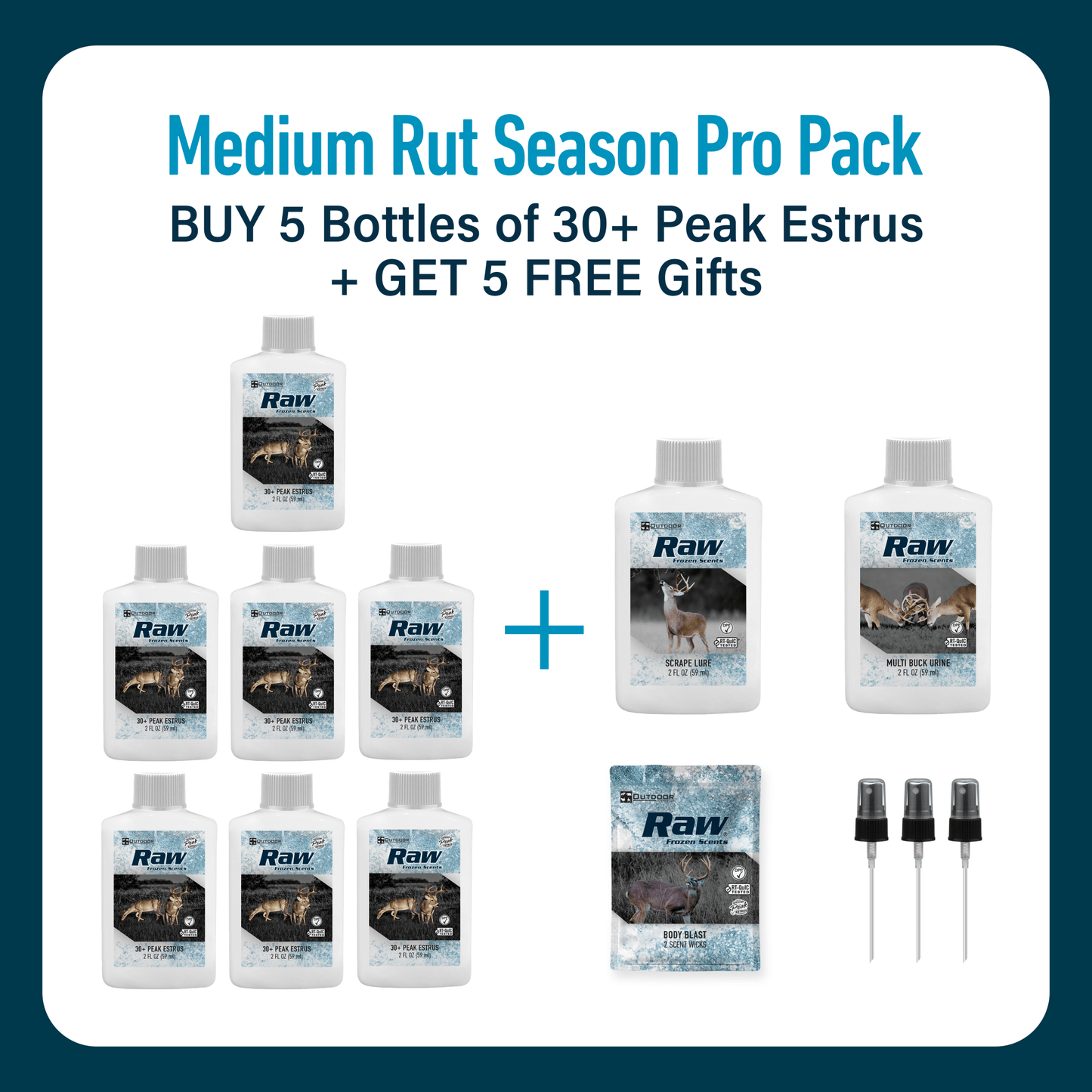 Outdoor Hunting Lab Rut Season Pro Packs - Angler's Pro Tackle & Outdoors