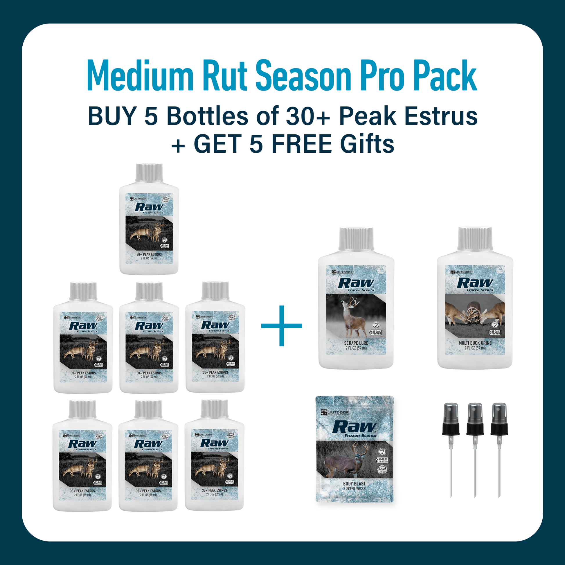 Outdoor Hunting Lab Rut Season Pro Packs - Angler's Pro Tackle & Outdoors