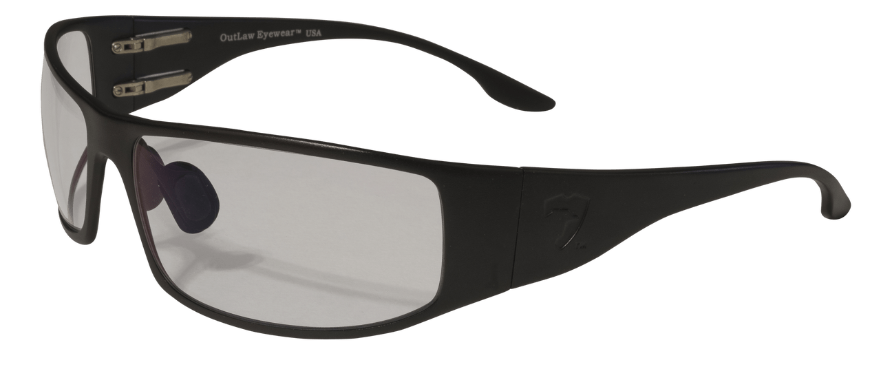 OutLaw Eyewear Fugitive TAC Black / Pathfinder 5.0 Transition - ANSI Z87.1 - 2015 (2 Pack) - Angler's Pro Tackle & Outdoors