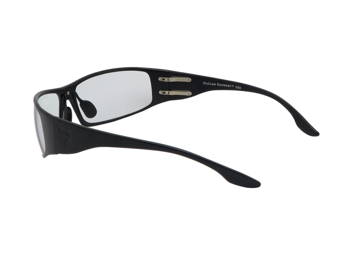 Outlaw Eyewear-Fugitive TAC Military Aluminum Sunglass-Black frame with Polarized Gray lenses-Angler's Pro Tackle & Outdoors