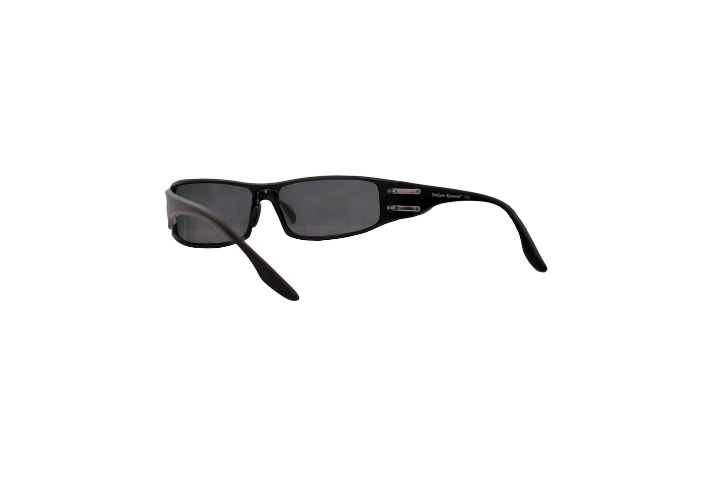 Outlaw Eyewear-Fugitive TAC Military Aluminum Sunglass-Black frame with Polarized Gray lenses-Angler's Pro Tackle & Outdoors