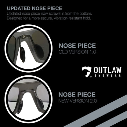 OutLaw Eyewear Fugitive TAC Sig Gray / Pathfinder 5.1 Transition - ANSI Z87.1 - 2015 - Angler's Pro Tackle & Outdoors