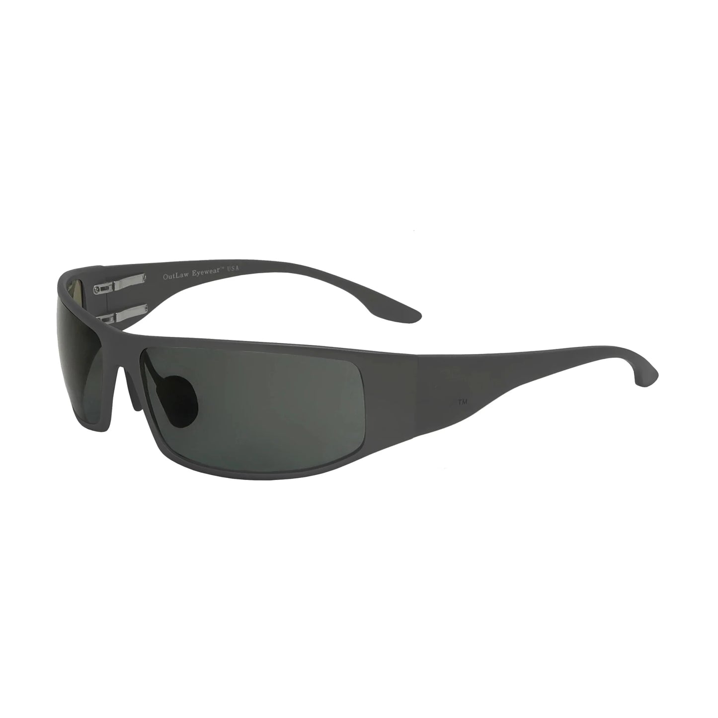 OutLaw Eyewear Fugitive TAC Sig Gray / Polarized Lenses - ANSI Z87.1 - 2015 - Angler's Pro Tackle & Outdoors