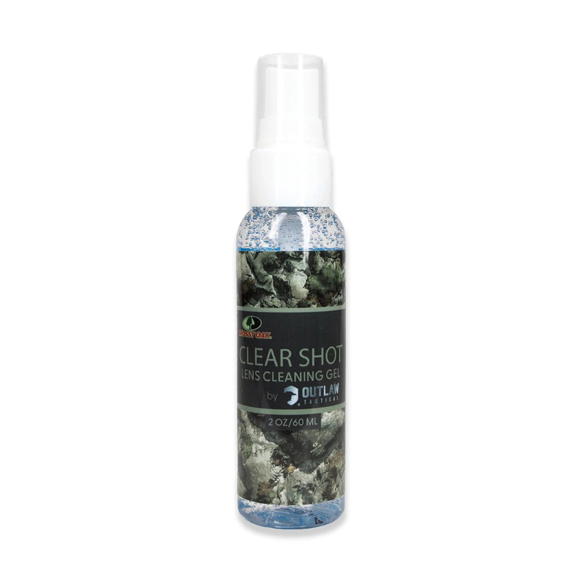 OutLaw Eyewear Mossy Oak ClearShot 2 Oz. Lens Cleaner Spray (50% Off) - Angler's Pro Tackle & Outdoors
