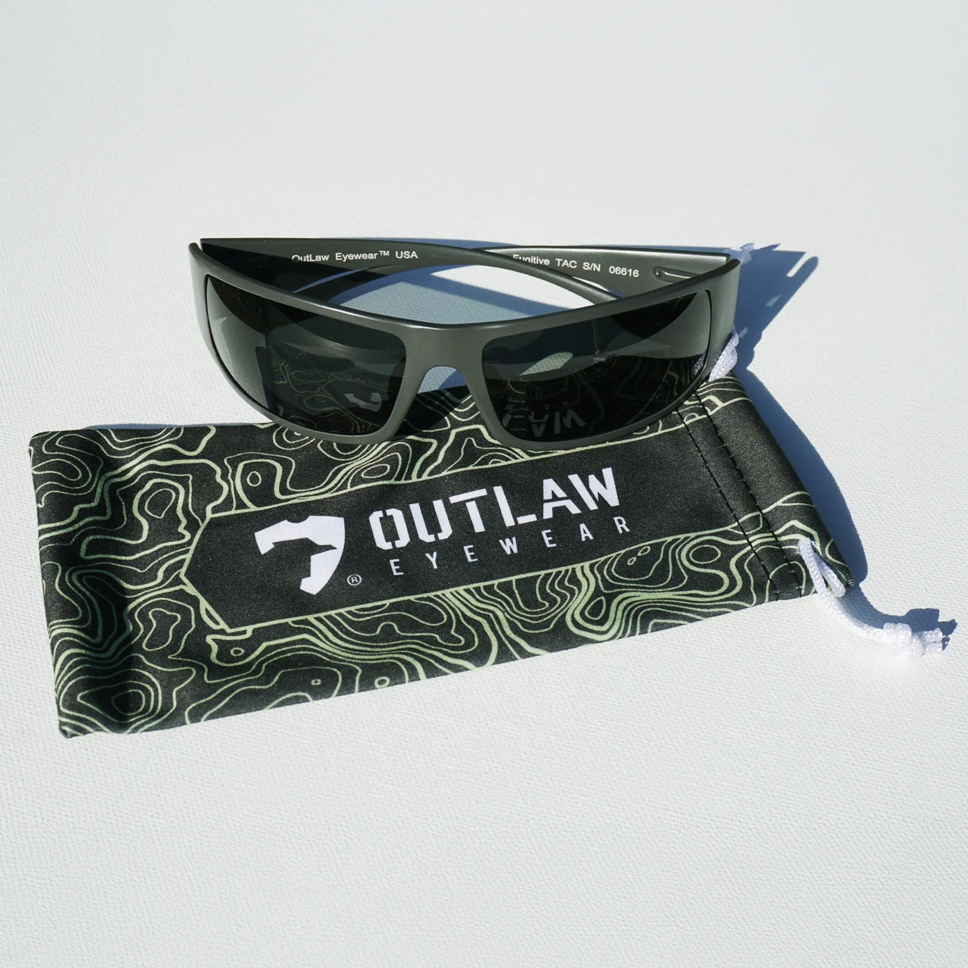 OutLaw Eyewear NVG Camo Glasses Cleaning Pouch - Angler's Pro Tackle & Outdoors
