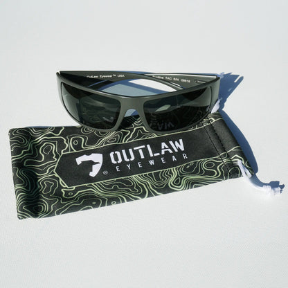 OutLaw Eyewear NVG Camo Glasses Cleaning Pouch - Angler's Pro Tackle & Outdoors