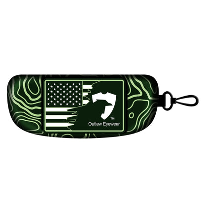 OutLaw Eyewear NVG Camo MoLLE Hard Shell Glasses Case - Angler's Pro Tackle & Outdoors