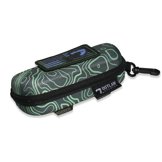 OutLaw Eyewear NVG Camo MoLLE Hard Shell Glasses Case - Angler's Pro Tackle & Outdoors