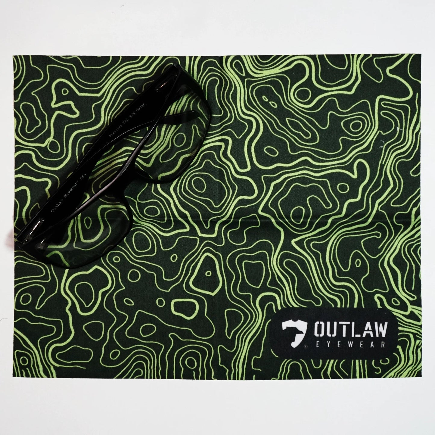 OutLaw Eyewear NVG Camo Oversized Cleaning Cloth - Angler's Pro Tackle & Outdoors