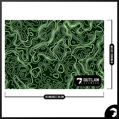 OutLaw Eyewear NVG Camo Oversized Cleaning Cloth - Angler's Pro Tackle & Outdoors
