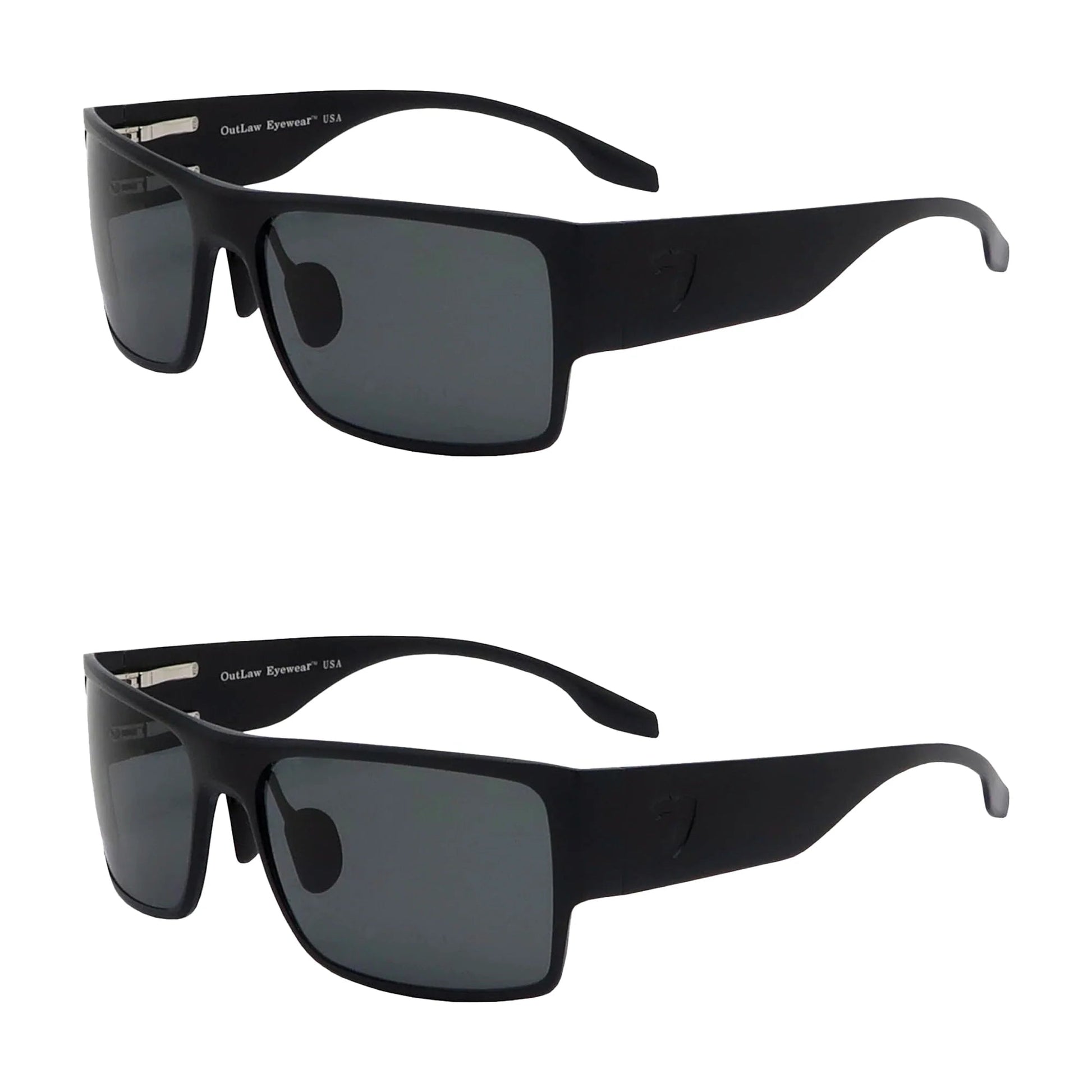 OutLaw Eyewear Raider TAC Black / Polarized - 2 Pack - Angler's Pro Tackle & Outdoors