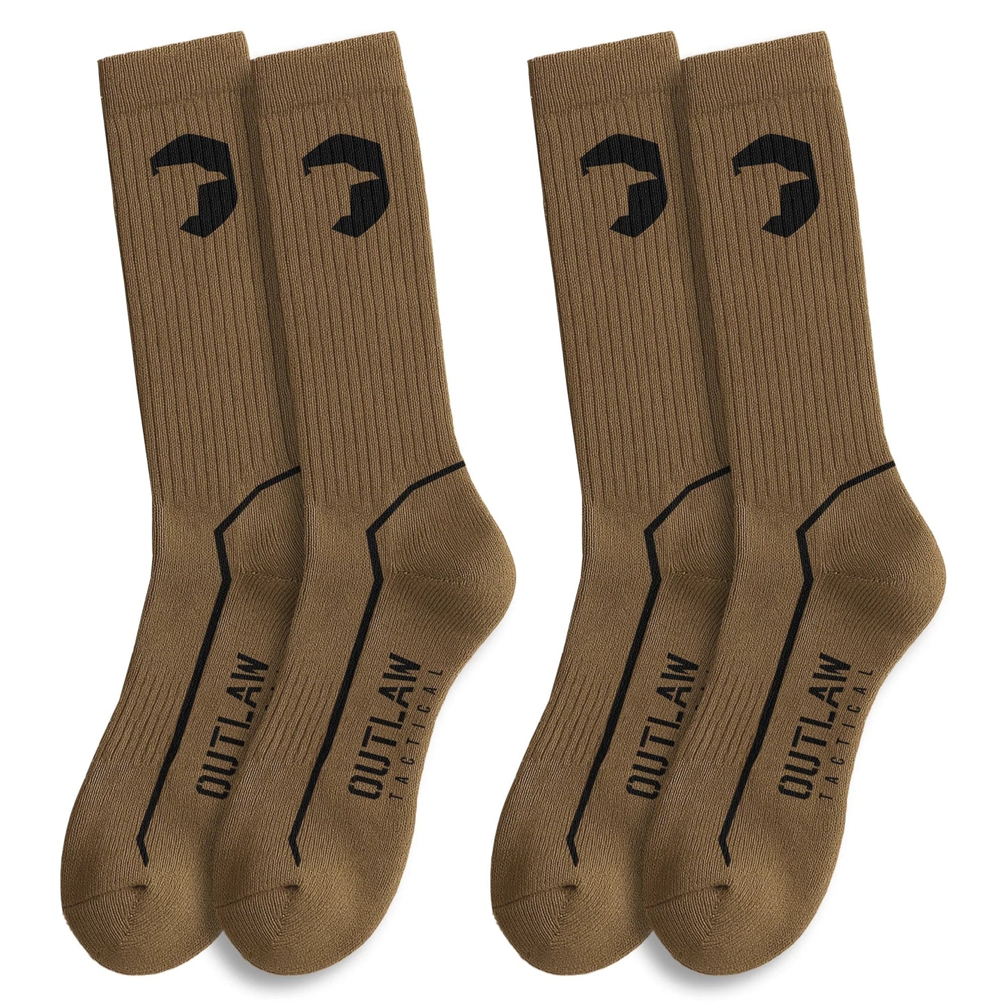 OutLaw Eyewear Tactical Merino Wool Cushion Socks - 2 Pairs - Angler's Pro Tackle & Outdoors