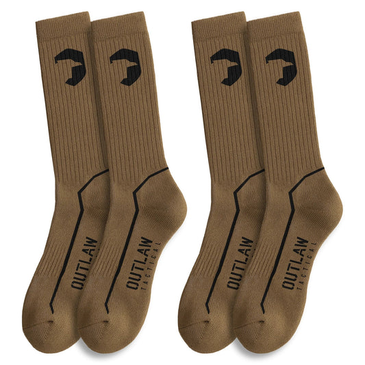 OutLaw Eyewear Tactical Merino Wool Cushion Socks - 2 Pairs - Angler's Pro Tackle & Outdoors