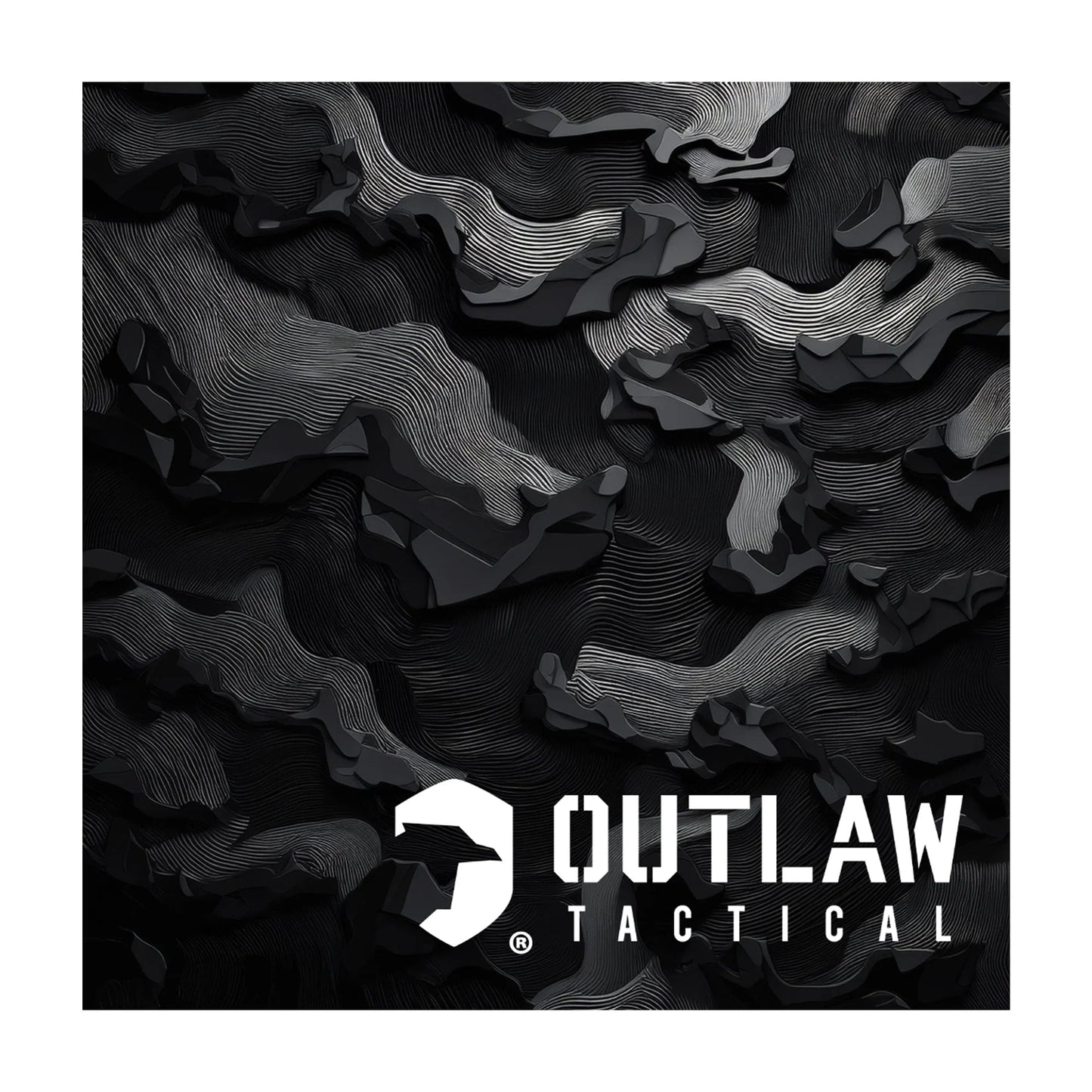 OutLaw Eyewear TOPO Camo Tactical Cleaning Cloth - Angler's Pro Tackle & Outdoors