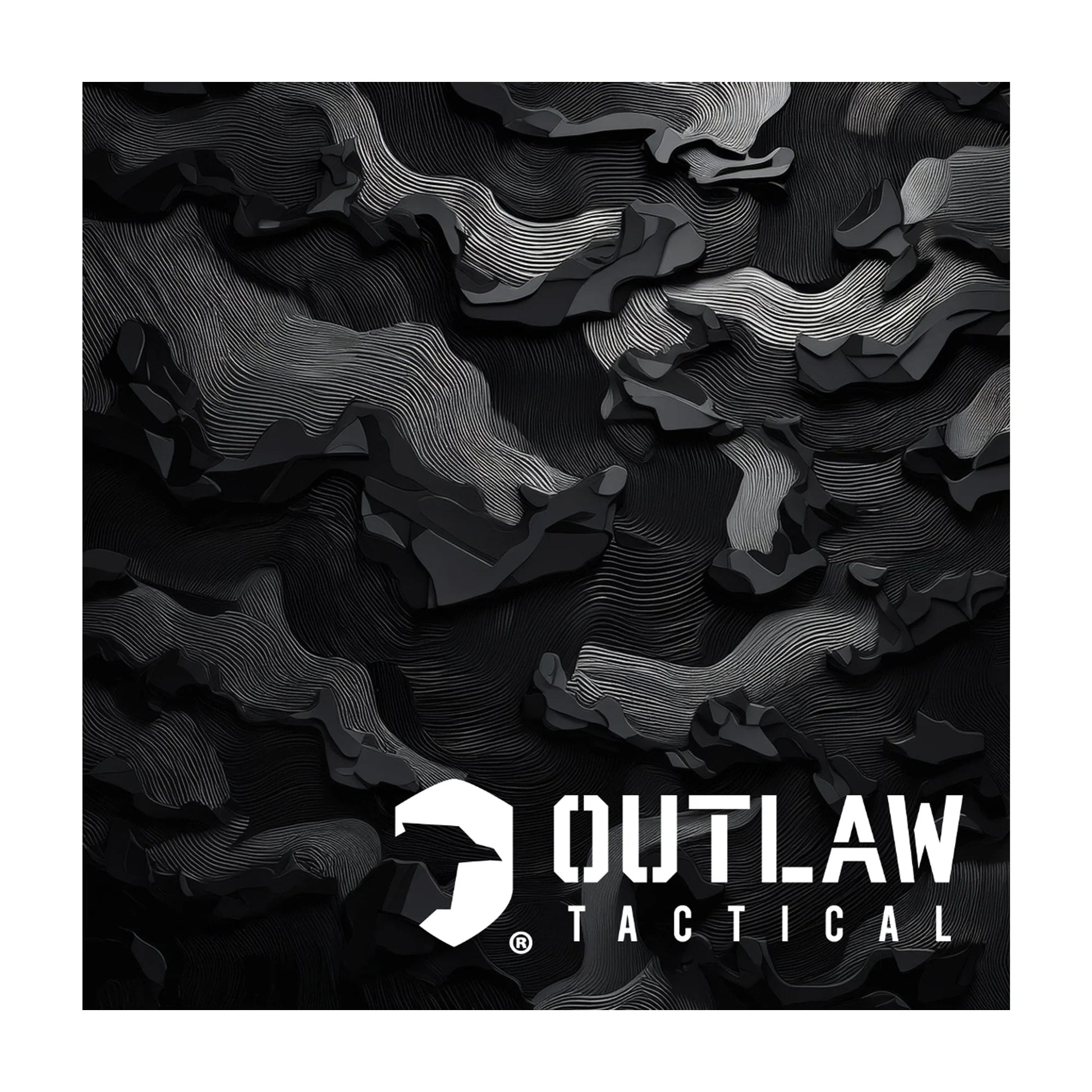 OutLaw Eyewear TOPO Camo Tactical Cleaning Cloth - Angler's Pro Tackle & Outdoors