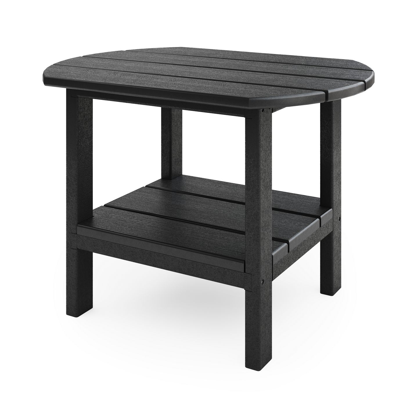 SoPoly 25" St. Simons Oval Side Table