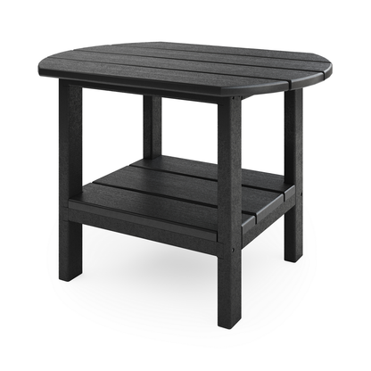 SoPoly 25" St. Simons Oval Side Table