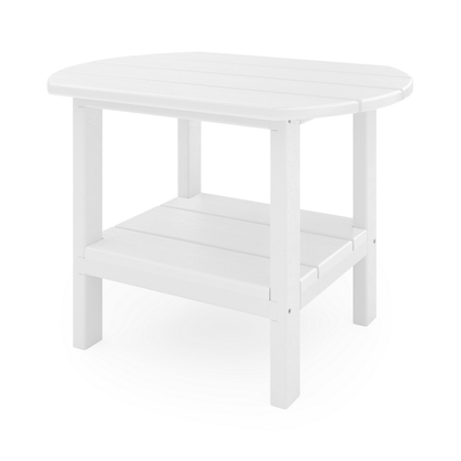 SoPoly 25" St. Simons Oval Side Table