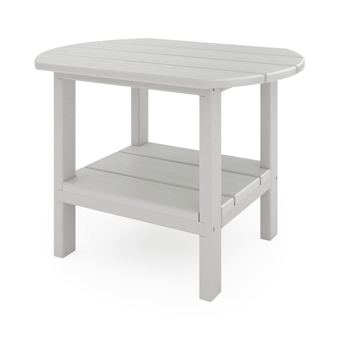 SoPoly 25" St. Simons Oval Side Table
