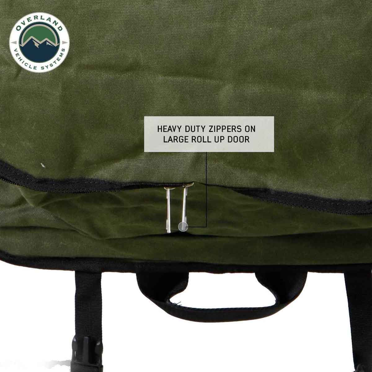 Overland Vehicle Systems Camping Gear Storage Bag - #16 Waxed Canvas - Angler's Pro Tackle & Outdoors