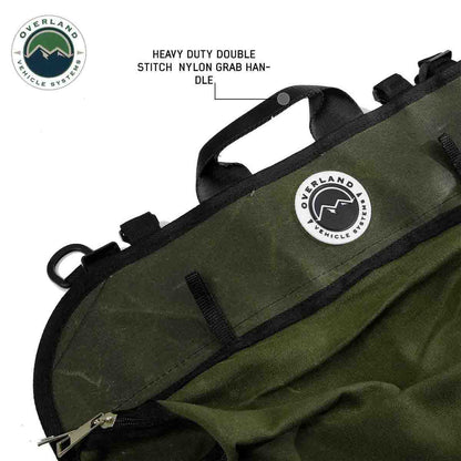 Overland Vehicle Systems Camping Gear Storage Bag - #16 Waxed Canvas - Angler's Pro Tackle & Outdoors