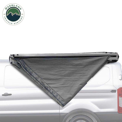 Overland Vehicle Systems HD Nomadic 180 Degree Awning with Bracket Kit for Mid - High Roofline Vans - Angler's Pro Tackle & Outdoors