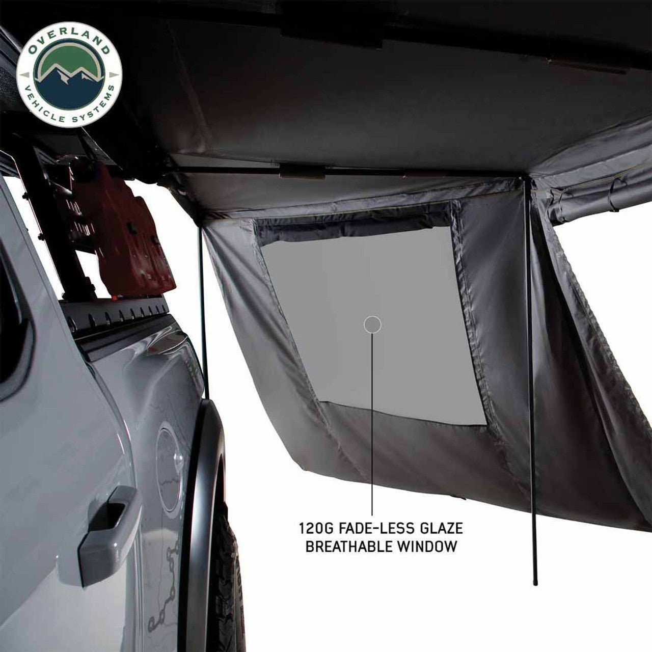 Overland Vehicle Systems HD Nomadic 180 LTE Awning Wall with Windows - Angler's Pro Tackle & Outdoors