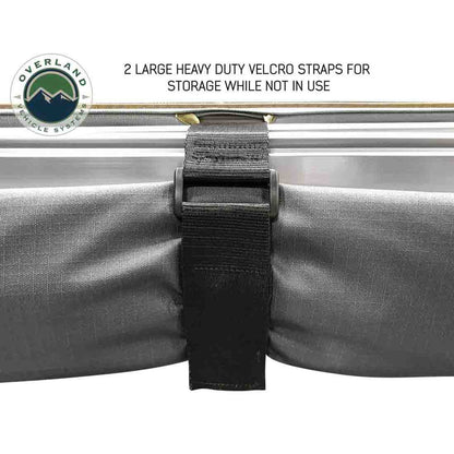 Overland Vehicle Systems HD Nomadic 270 Degree Awning - Passenger Side - Dark Gray Awning With Black Cover - Angler's Pro Tackle & Outdoors