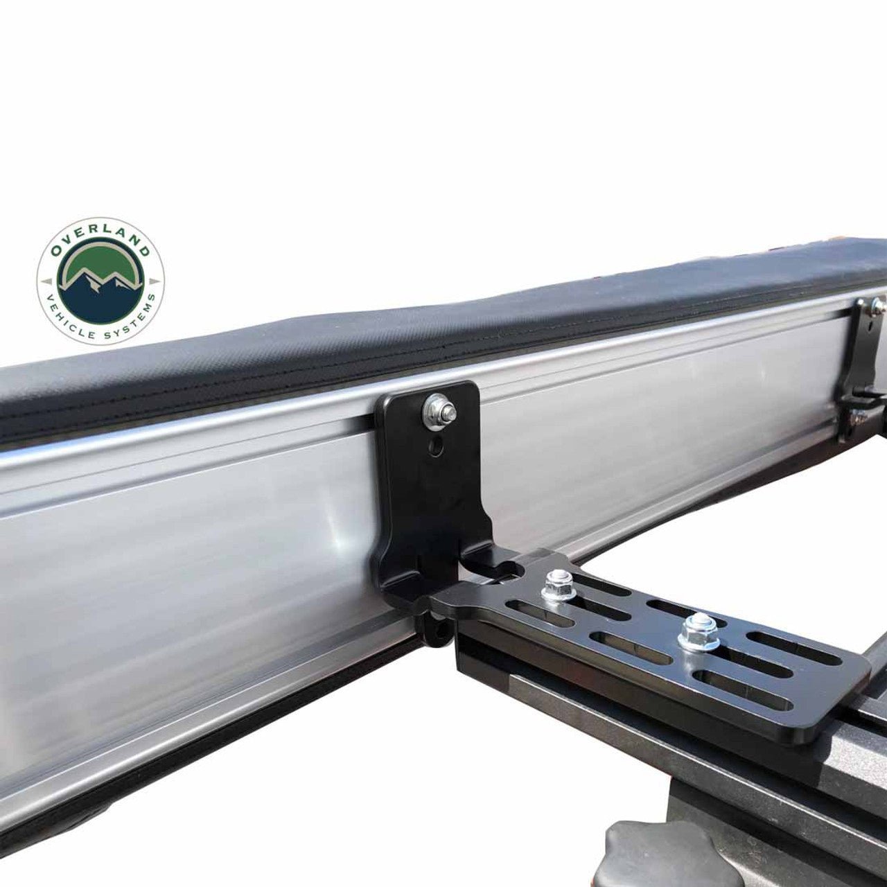 Overland Vehicle Systems HD Nomadic 270 LT Awning - Driver Side - Dark Gray With Black Travel Cover Universal - Angler's Pro Tackle & Outdoors