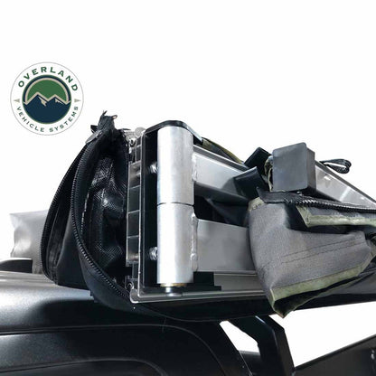 Overland Vehicle Systems HD Nomadic 270 LT Awning - Passenger Side - Dark Gray With Black Travel Cover Universal - Angler's Pro Tackle & Outdoors