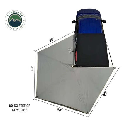 Overland Vehicle Systems HD Nomadic 270 LT Awning & Wall 1, 2, & Mounting Brackets - Driver Side - Angler's Pro Tackle & Outdoors