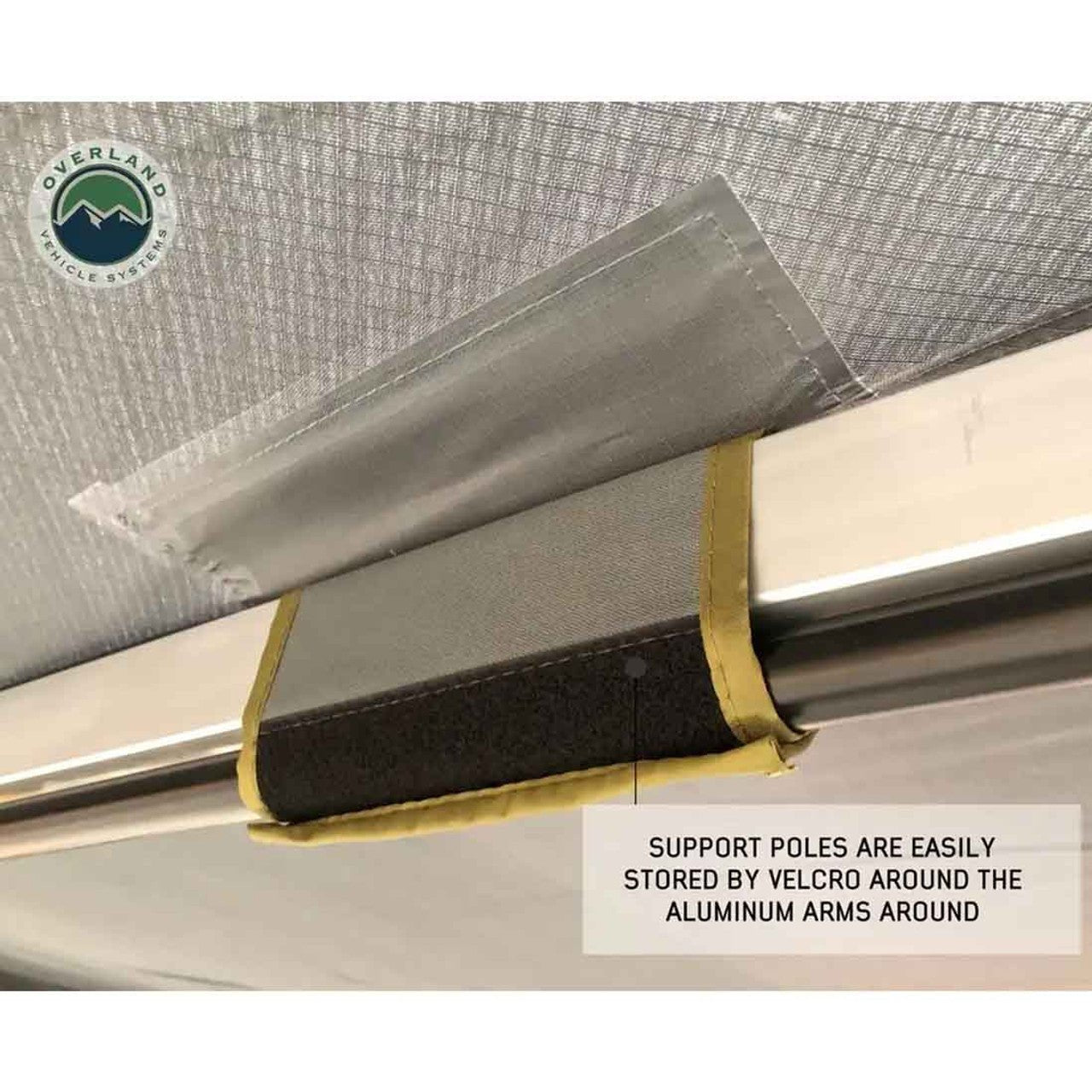 Overland Vehicle Systems HD Nomadic 270 LT Awning & Wall 1, 2, & Mounting Brackets - Driver Side - Angler's Pro Tackle & Outdoors