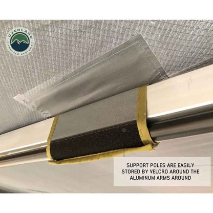 Overland Vehicle Systems HD Nomadic 270 LT Awning & Wall 1, 2, & Mounting Brackets - Driver Side - Angler's Pro Tackle & Outdoors