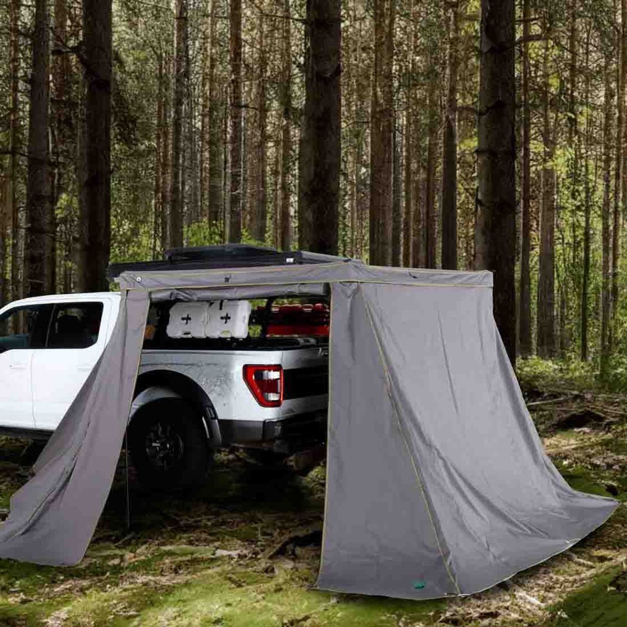 Overland Vehicle Systems HD Nomadic 270 LT Awning Wall 2 Piece Kit - Driver Side - Angler's Pro Tackle & Outdoors