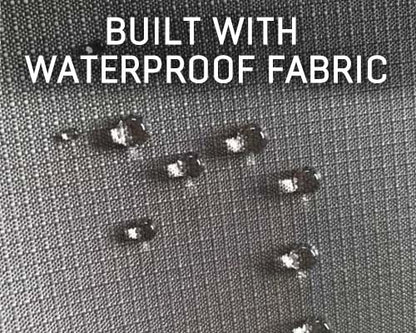 Overland Vehicle Systems HD Nomadic 270 LTE Awning - Driver Side - Dark Gray with Black Travel Cover Universal - Angler's Pro Tackle & Outdoors