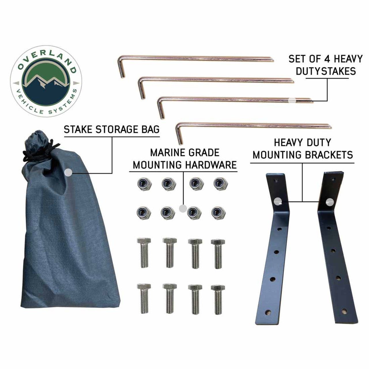 Overland Vehicle Systems HD Nomadic Quick Deploying Shower Room - Angler's Pro Tackle & Outdoors
