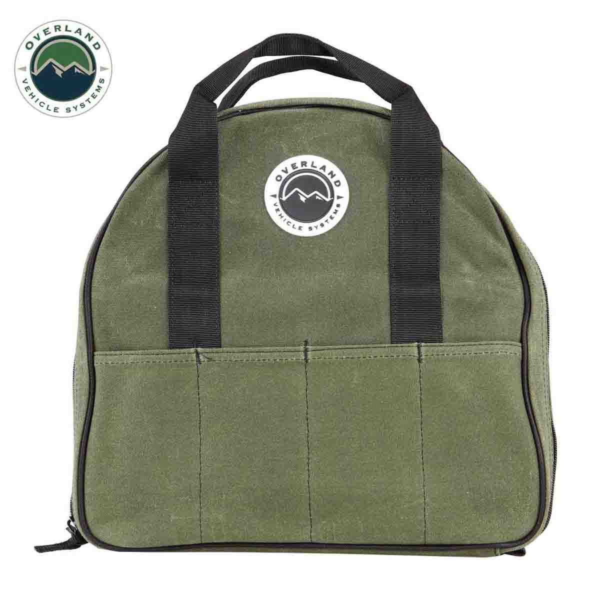 Overland Vehicle Systems Jumper Cable Storage Bag - #16 Waxed Canvas - Angler's Pro Tackle & Outdoors